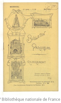 Bulletin paroissial (Remiremont)