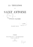 La tentation de saint Antoine. 1874