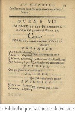ACANTE ET CÉPHISE - Acte I.7