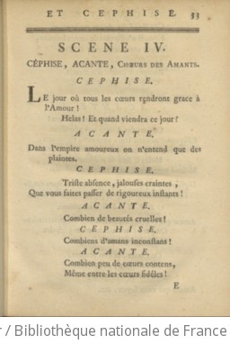 ACANTE ET CÉPHISE - Acte II.4