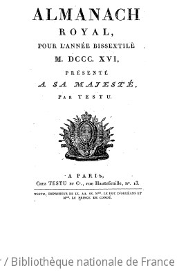 Almanach royal (1814)