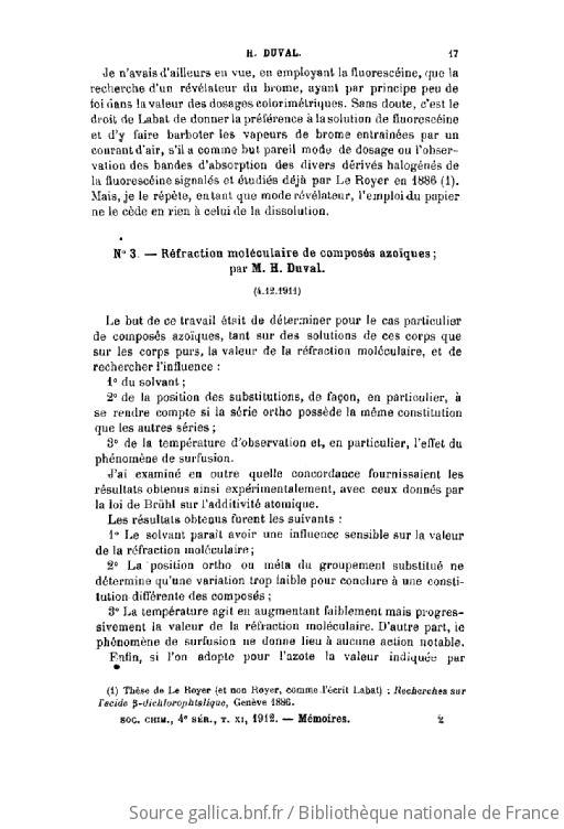 Bulletin de la Société chimique de France Mémoires 1912 Gallica