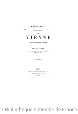 Gographie du dpartement de la Vienne / par Adolphe Joanne,...