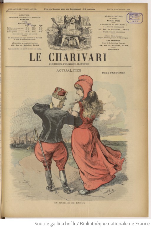 Le Charivari Publiant Chaque Jour Un Nouveau Dessin