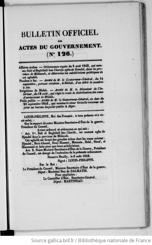 Bulletin Officiel Des Actes Du Gouvernement Minist Re De La Guerre