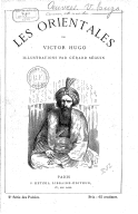 Les Orientales, par Victor Hugo,...