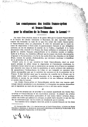 Les conséquences des traités franco-syrien et franco-libanais pour la situation de la France dans Le Levant.  C. Fidel. In: 