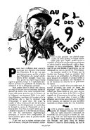 Au pays des 9 religions  A. Mitschenko. Lectures pour tous : revue universelle et populaire illustrée. 1936
