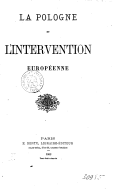 La Pologne et l'intervention européenne  1863