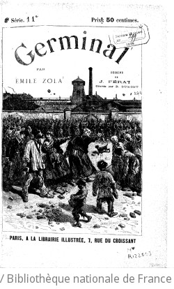 Germinal, par Émile Zola. Dessins de J. Férat, gravés par D. Dumont