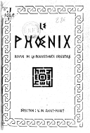 Le Phœnix : revue de la renaissance orientale  1925-1927