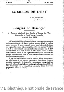 Vive labeur : organe du Sillon de l'Est : paraît le 10 du mois | Sillon de l'Est. Auteur du texte