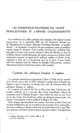 Les conditions politiques du traité franco-syrien et l'affaire d'Alexandrette  R. de Caix. Extrait du bulletin Politique étrangère publié par le Centre d'études de politique étrangère. 1937