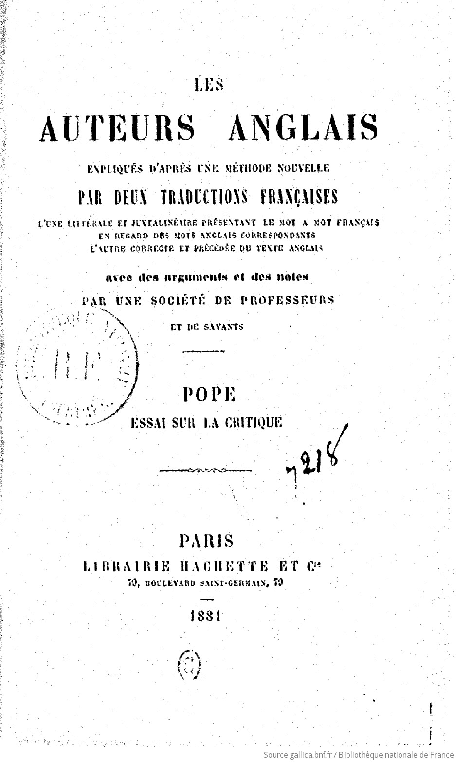 An essay on criticism pope pdf