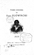 Pages choisies de Jules Słowacki. 1809-1849