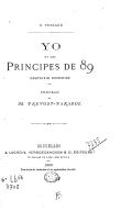Pessard, Hector  Yo et les principes de 89 : fantaisie chinoise  1866