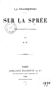 Sur la Sprée. 1886