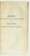 Zaïre  1823