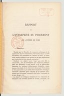 Rapport sur l'entreprise du percement de l'isthme de Suez  P. Marquet, chambre de commerce de Limoges. 1865