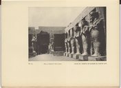 Karnak  Les temples de Karnak  Fragment du dernier ouvrage de G. Legrain. 1931