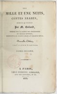 Les mille et une nuits, contes arabes, traduits en français par M. Galland. Nouvelle édition, corrigée et ornée de 36 jolies figures <br> 1832