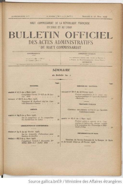 Bulletin Mensuel Puis Officiel Des Actes Administratifs Du Haut