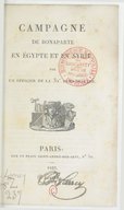 Campagne de Bonaparte en Égypte et en Syrie  Un officier de la 32e demi-brigade (J. Chanut). 1832