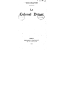 Le colonel Driant / Gaston Jollivet