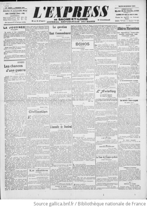 L Express R Publicain De Sa Ne Et Loire Journal R Publicain Du Matin