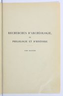 Le personnel du dieu Min : recherches d'archéologie, de philologie et d'histoire  H. Gauthier. 1931