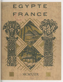Exposition française au Caire. Egypte-France  1929