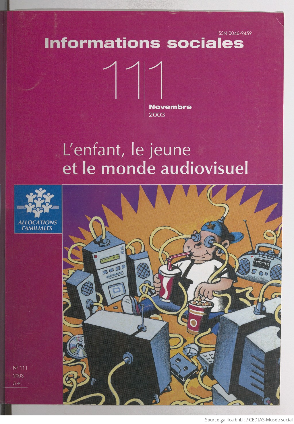 Informations sociales : bulletin mensuel à l'usage des services sociaux / Union nationale des caisses d'allocations familiales