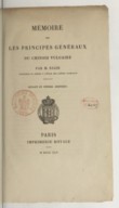 Mémoire sur les principes généraux du chinois vulgaire  L. Bazin. 1845