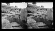 Jérusalem, au sud : fouilles archéologiques françaises de Raymond Weill, en 1913-1914, sur l’emplacement de la ville biblique la plus ancienne, situé aujourd’hui hors les murs  A. Jaussen. 1913-1914