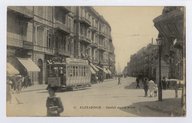 Alexandrie - Ramleh station street  P. Coustoulides. 1928