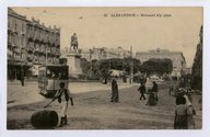 Alexandrie. Place Mohamed Aly  P. Coustoulides