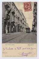 Rue Tewfik Pacha Alexandrie  1904