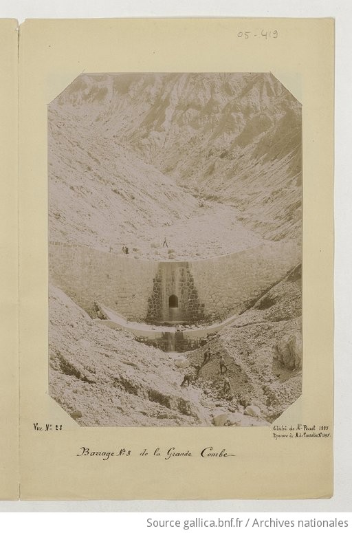 Torrent De La Grande Combe Barrages N Perrot Gallica