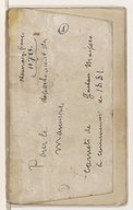 Cahiers de notes épigraphiques de Gaston Maspero ; copies d'inscriptions hiéroglyphiques, de papyrus égyptiens et coptes ; dessins, croquis, etc. de monuments d'Akmîm, Louqsor, etc.  (1881-1884).