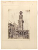 Mosquées du Caire  Fonds Émile Prisse d'Avennes sur l'Égypte. 1858