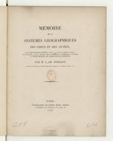 Mémoire sur les systèmes géographiques des Grecs et des Arabes  L.-A. Sédillot. 1842
