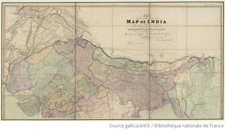 This Newly Constructed And Extended Map Of India From Latest Surveys