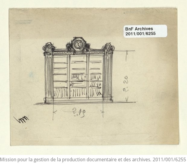 Plans du quart sud ouest du Quadrilatère Richelieu 1850 1940 Salle