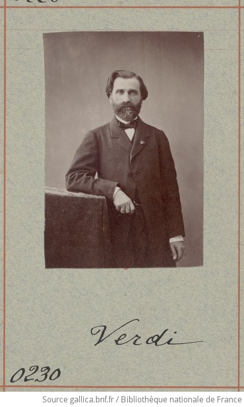 Verdi Compositeur De Musique Photographie Tirage De D Monstration