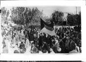 Le mouvement d'indépendance en Syrie, manifestations dans les rues de Damas  Agence Rol. 1920