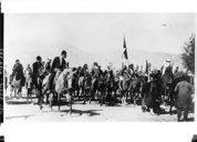 Mouvement d'indépendance en Syrie, des Arabes se joignent aux manifestations de Damas  Agence Rol. 1920