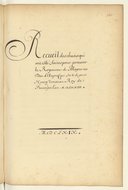 Manuscrit -  Mélanges, concernant (...) la Pologne (1572 à 1574)