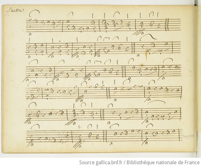 Pièces pour luth de différents auteurs en tablature française Gallica