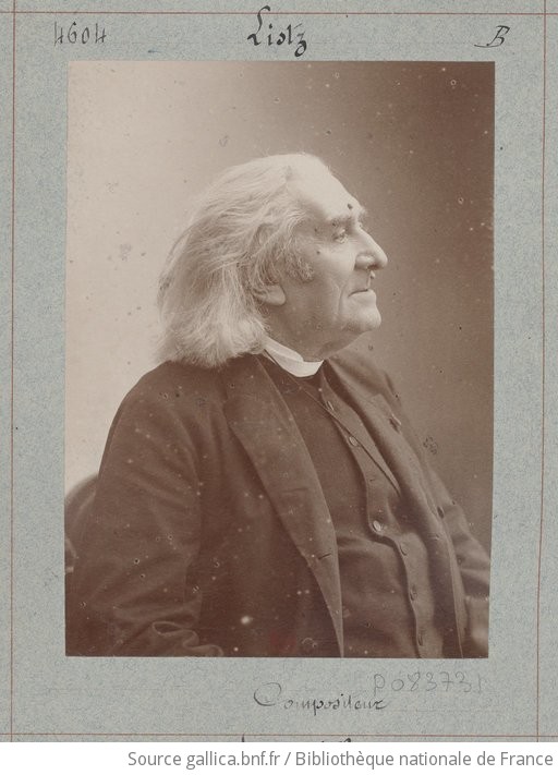 Liszt Compositeur Photographie Tirage De D Monstration Atelier