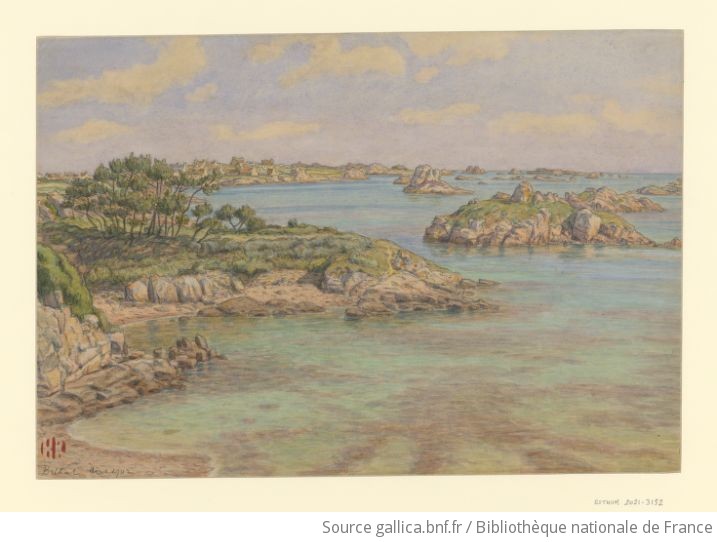 Bréhat dessin HR Henri Rivière monogr Gallica